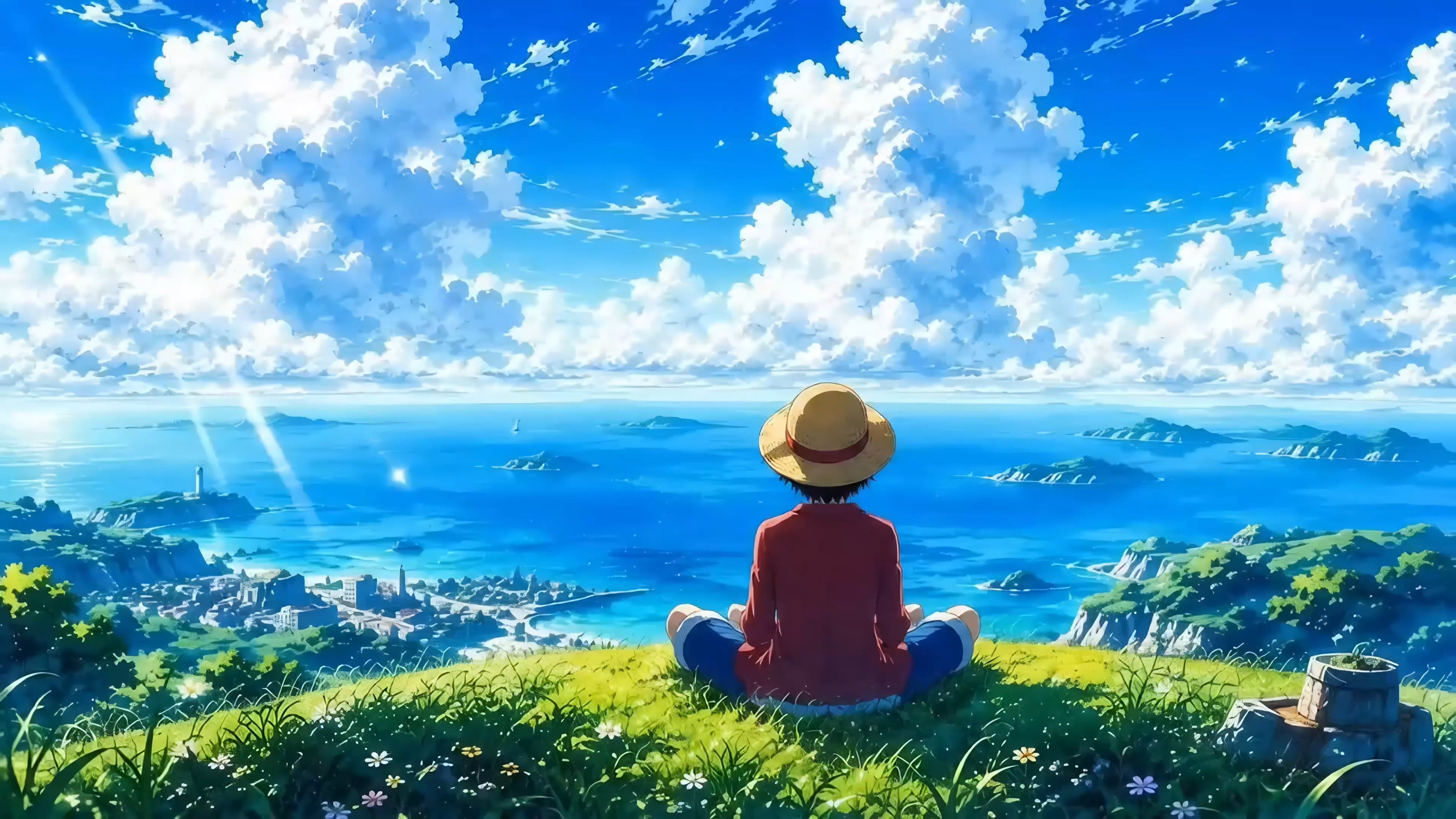Luffy’s View of the Endless Sea