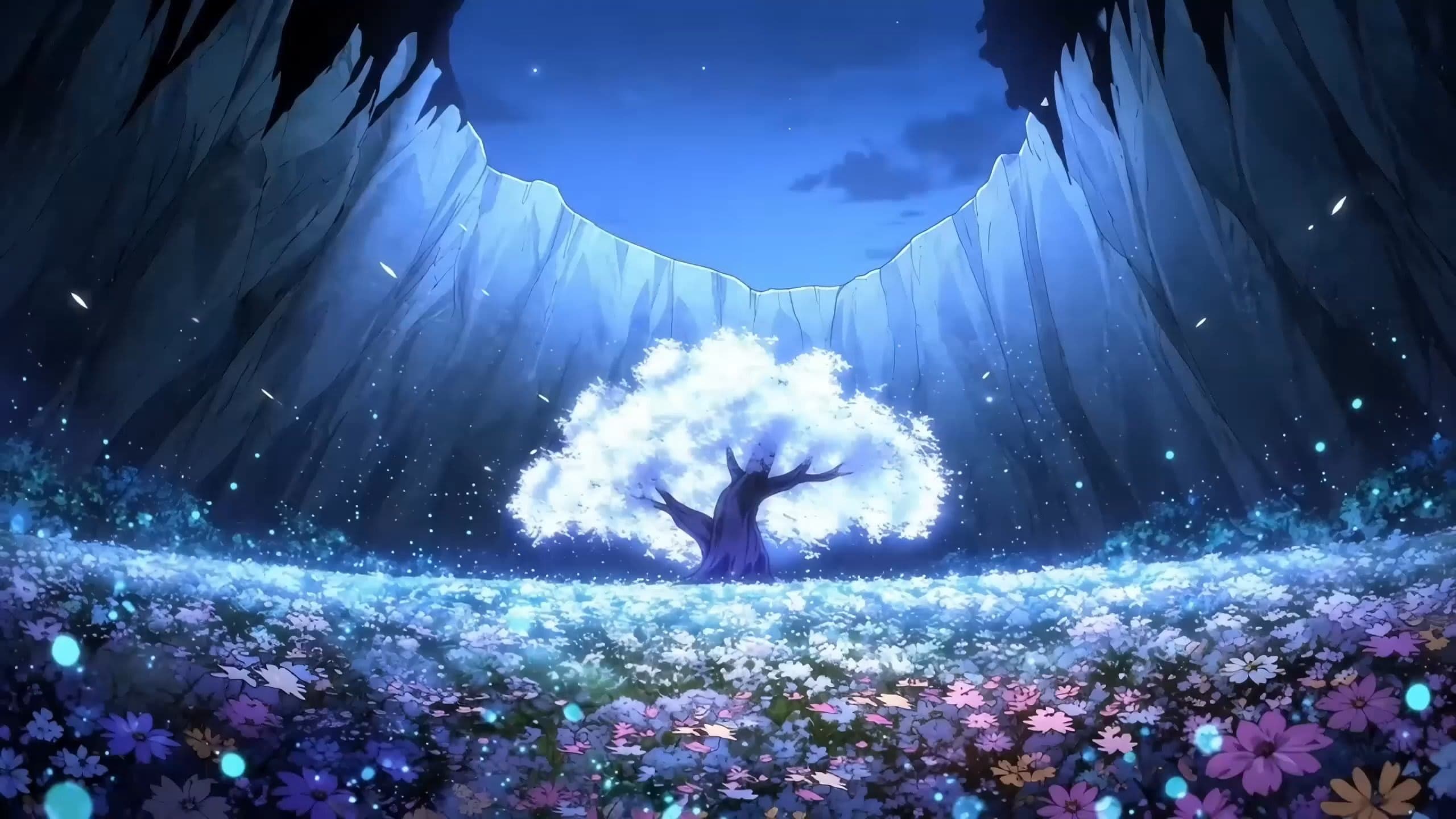 The Glowing Tree in the Enchanted Valley